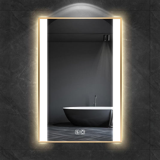 Customized left and right illuminated LED mirror with Frame