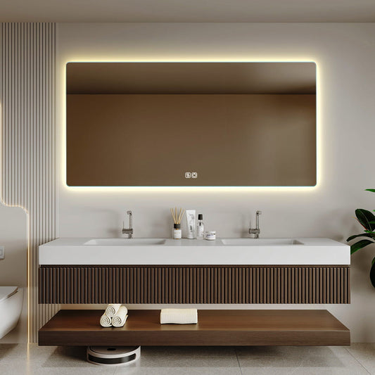 Customize Rounder LED Mirror with Backlight