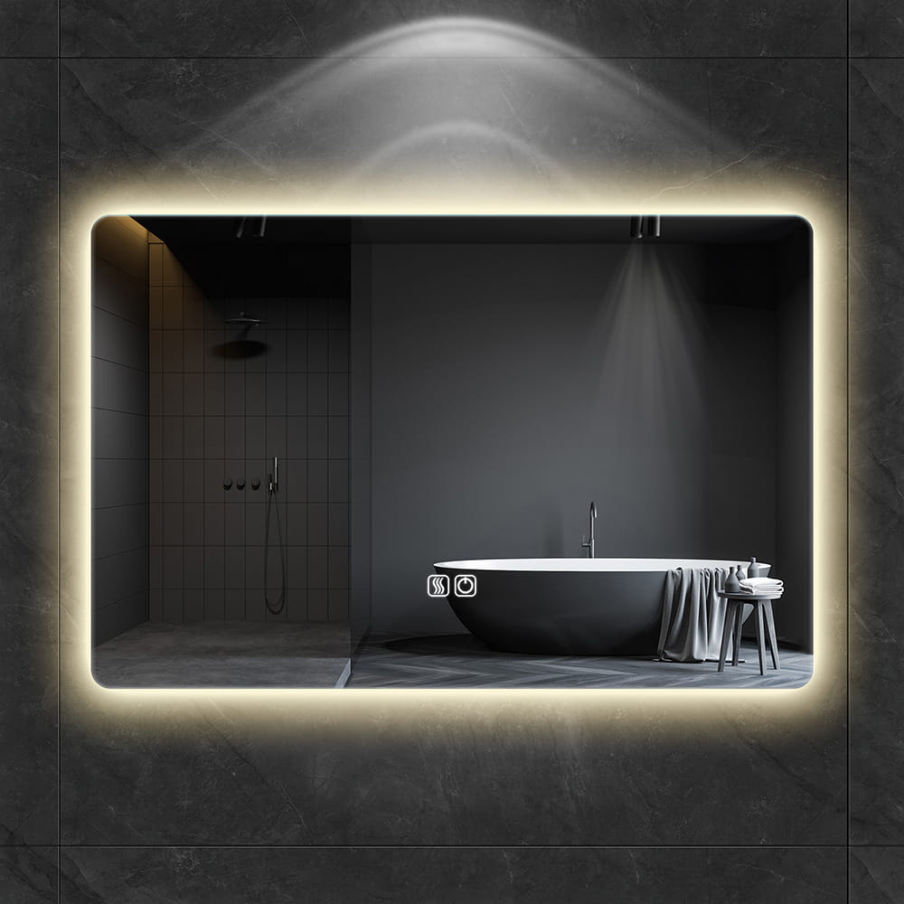 Customize Rounder LED Mirror with Backlight