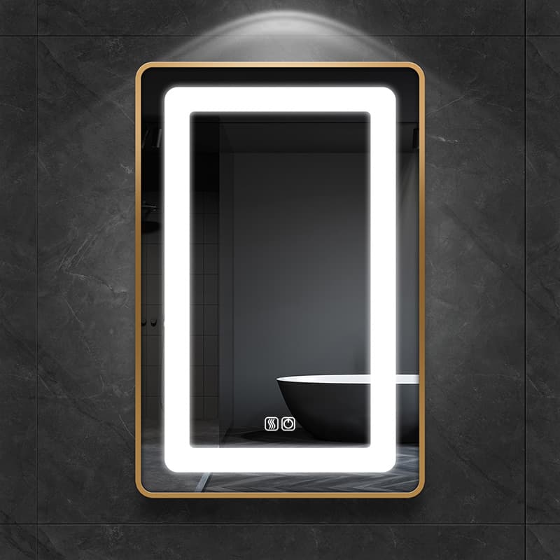 Customized illuminated LED bathroom mirror with Framed