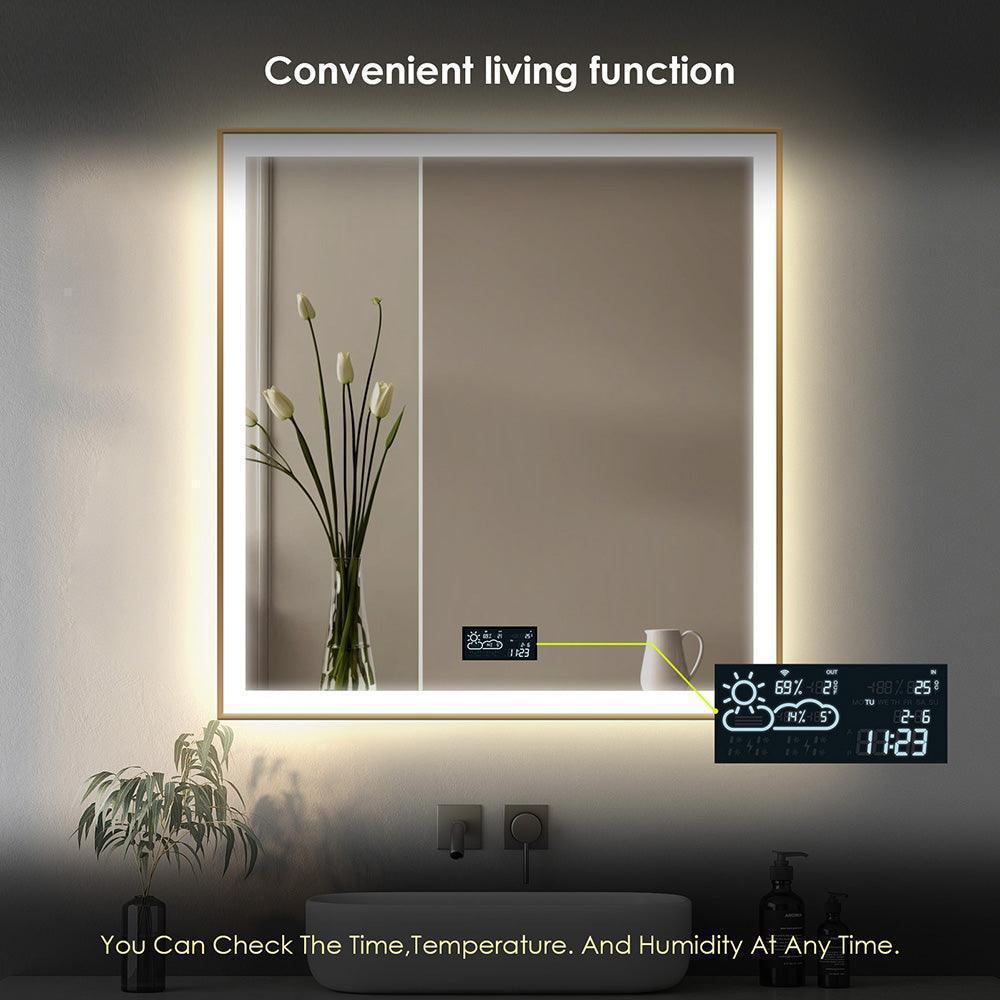 Customized illuminated LED mirror