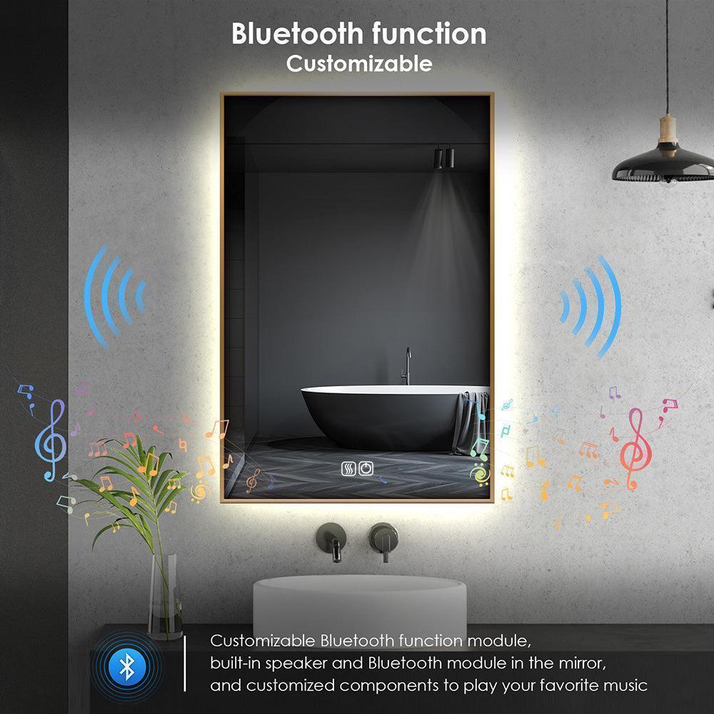 Customized illuminated LED mirror