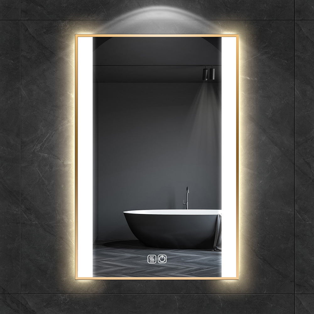 Customized left and right illuminated LED mirror