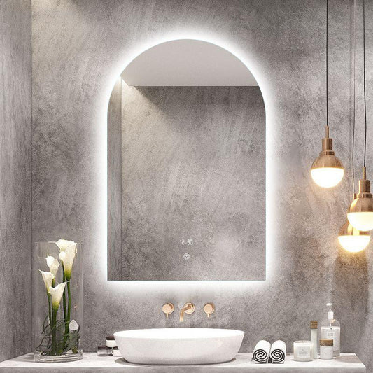 Arched LED Bathroom Mirror